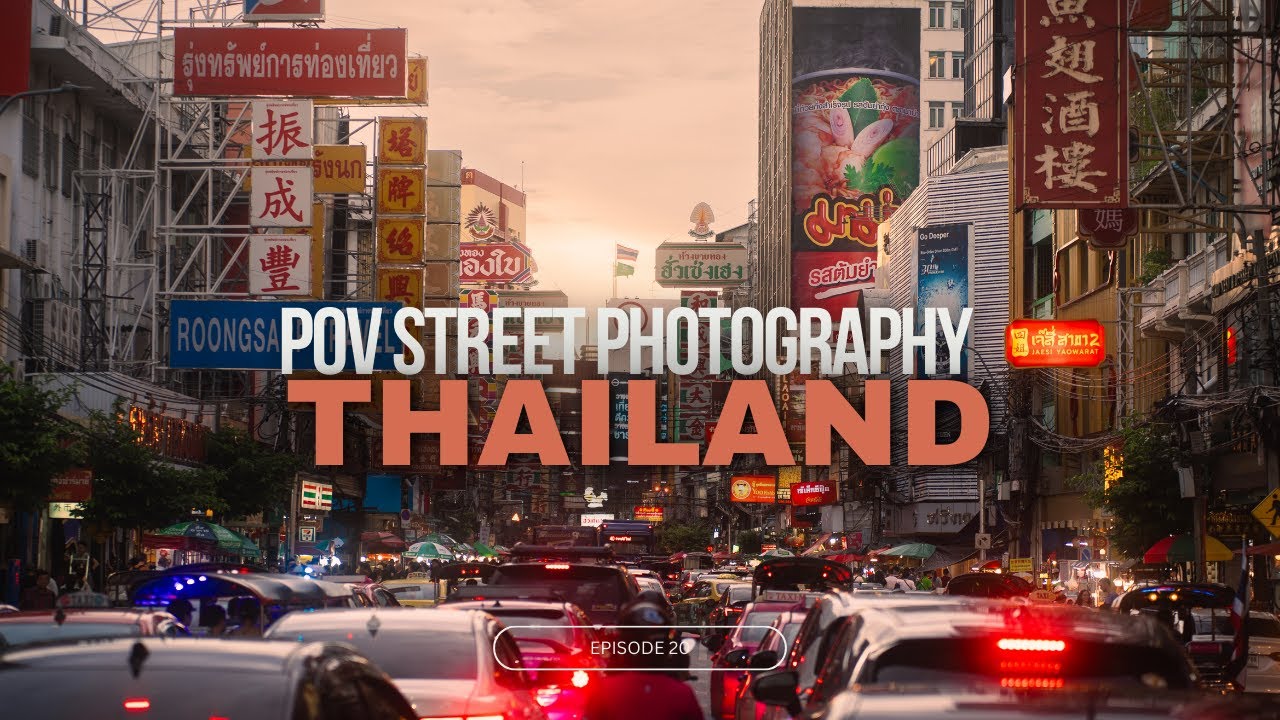 8 minutes of POV street photography in Bangkok | Sony a7 IV