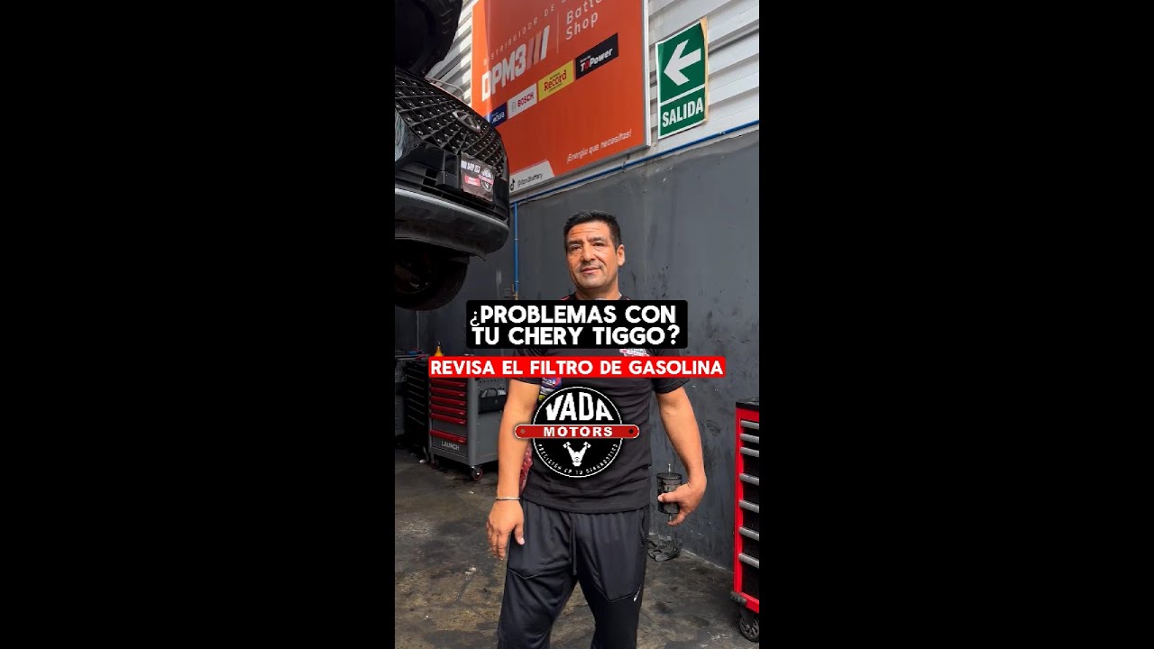 🤔 ¿PROBLEMAS CON TU CHERY TIGGO?  🤔🧰REVISA EL FILTRO DE GASOLINA 🧰