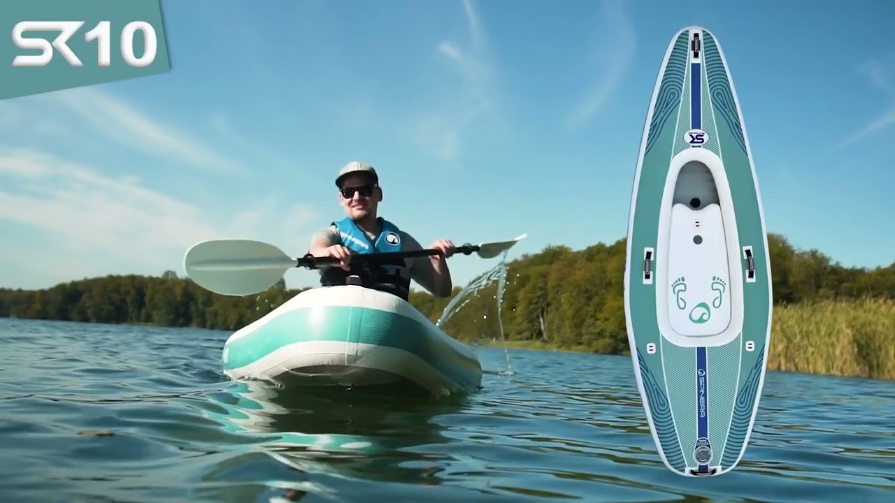 Spinera SupKayak 3 in 1 Inflatable Stand up Paddle Board Kayak and Bodyboard