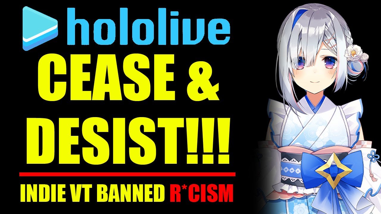 VTuber BANNED for Harassment, HOLOLIVE serves Cease & Desist, Defamation Lawsuits, Taiga UPDATE
