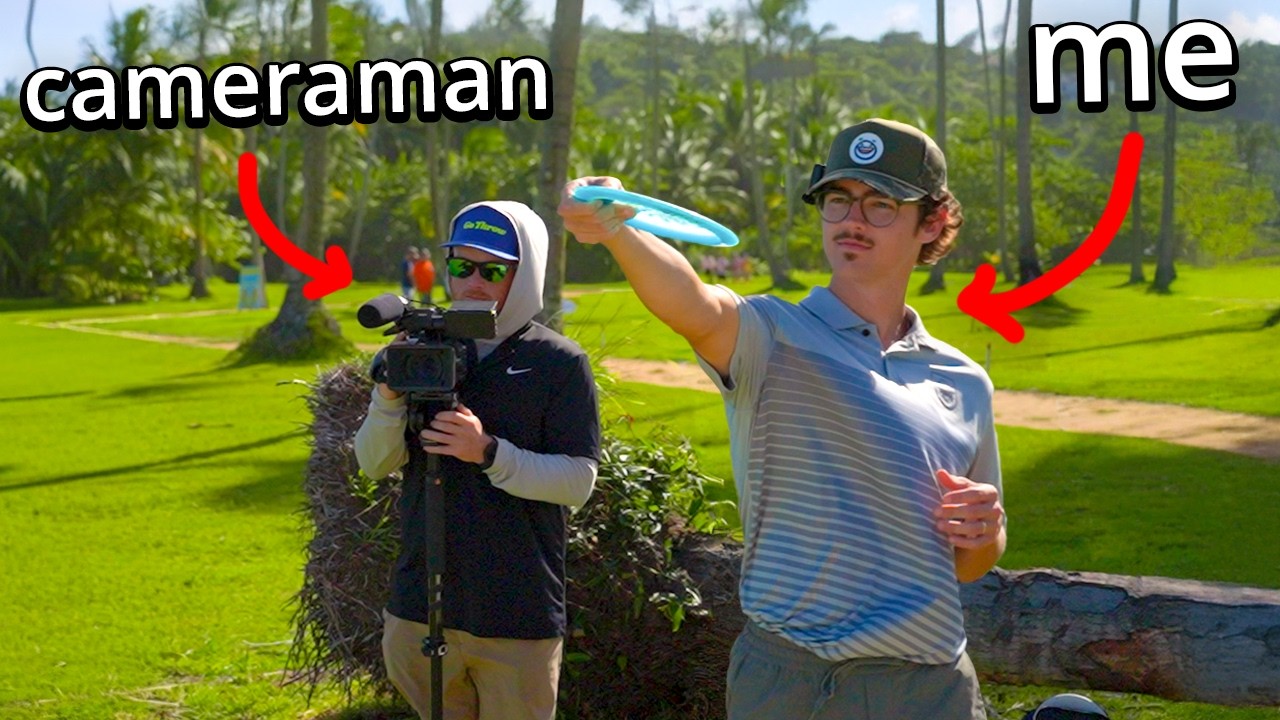My First Time on Professional Disc Golf Coverage