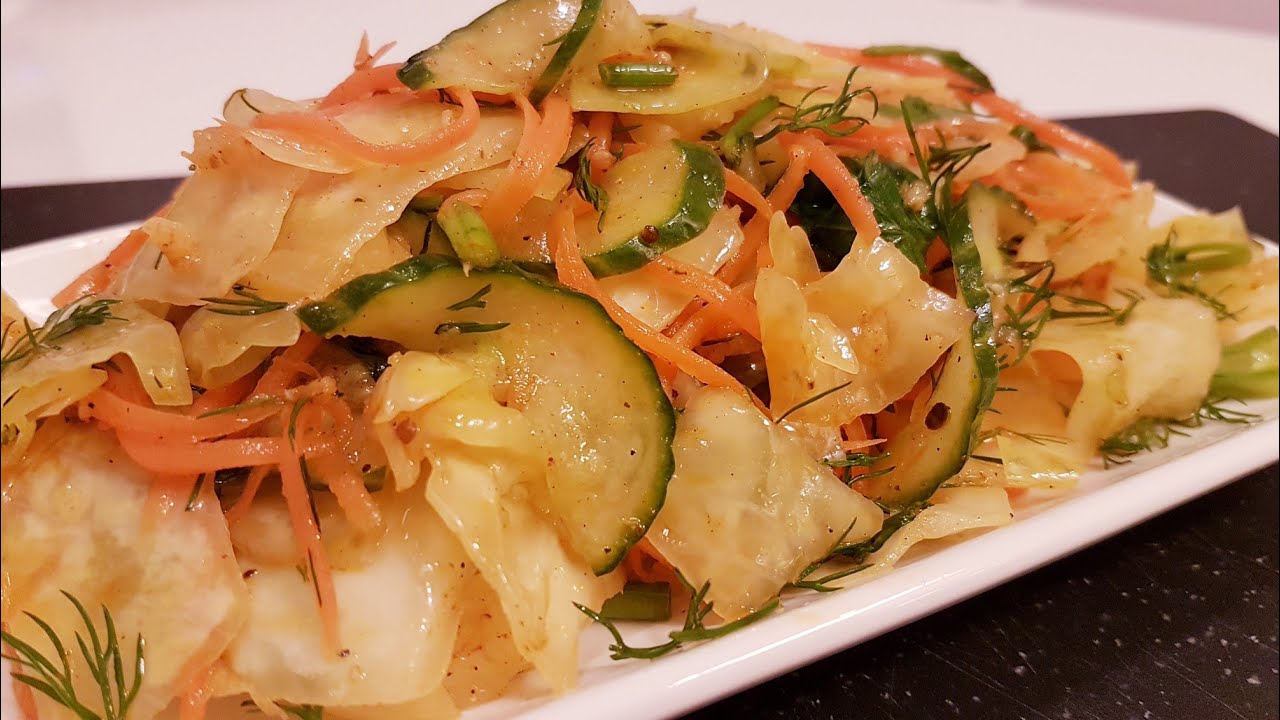 Капуста по корейски👍Бозор салати/Karam salatni zo'ri💯