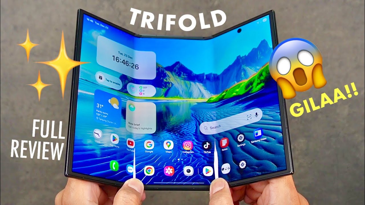 AMPUN SAMSUNG! Test Performa, Game, Kamera, Layar, Review Galaxy Z TRIFOLD
