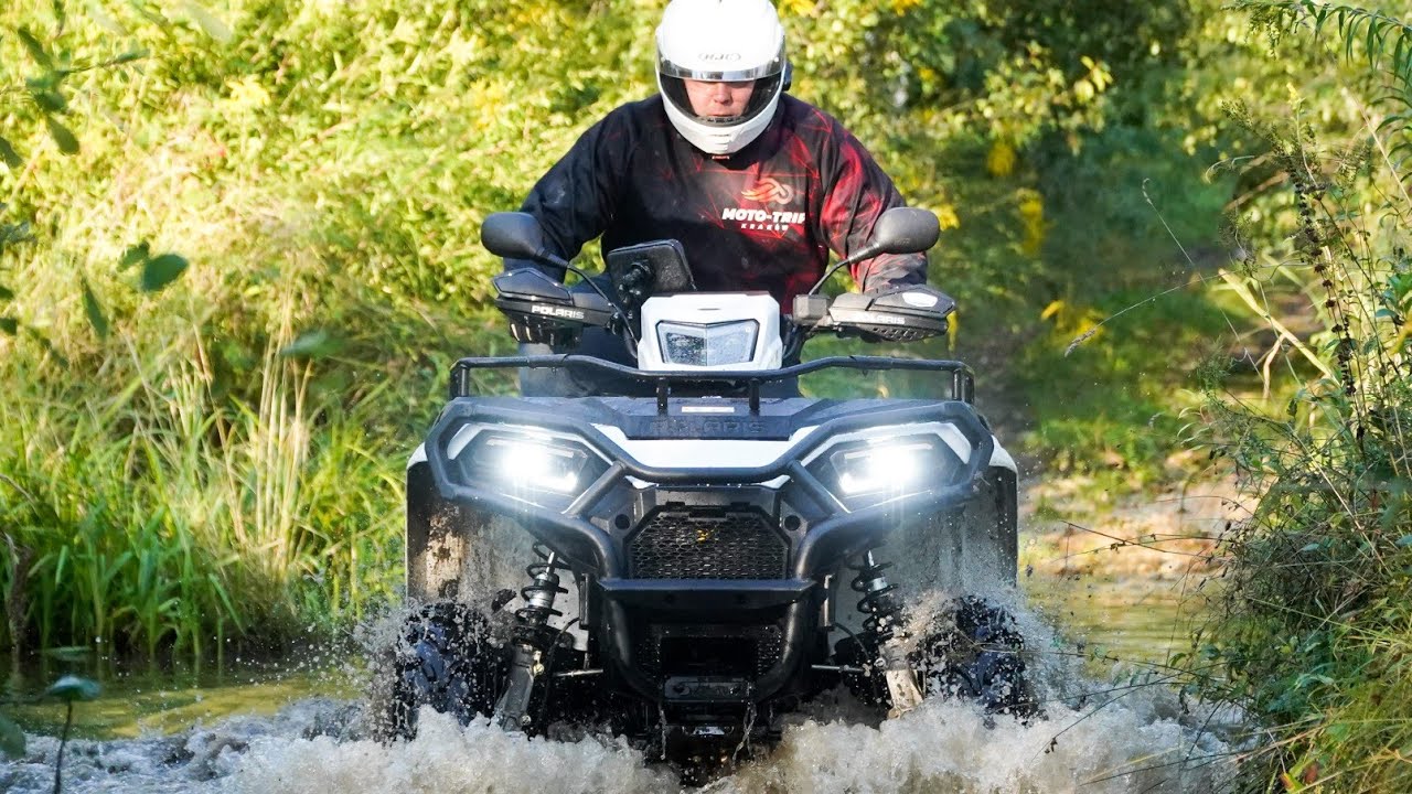 SPORTSMAN 570 EPS!!! Test najpopularniejszego quada ze stajni POLARIS!!!