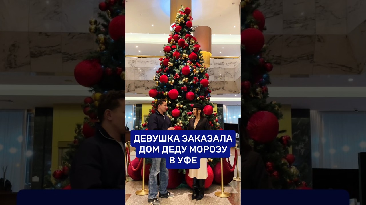 Девушка заказала дом Деду Морозу в Уфе