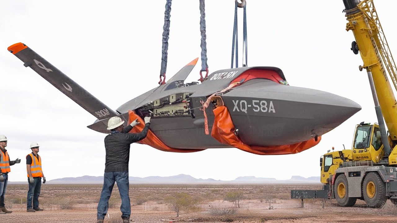 Testing US Air Force’s Super-Advanced Stealth Fighter Drone