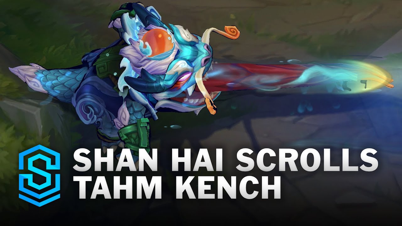 Shan Hai Scrolls Tahm Kench Skin Spotlight - Pre-Release - PBE Preview - League of Legends