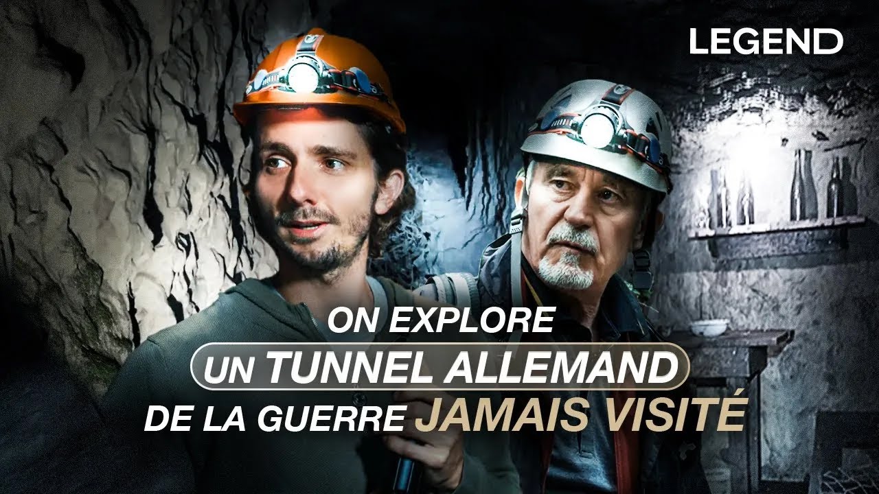 ON EXPLORE UN TUNNEL ALLEMAND DE LA GUERRE JAMAIS VISITÉ ET ON TROUVE 200 GRENADES, BOMBE, ARMES…