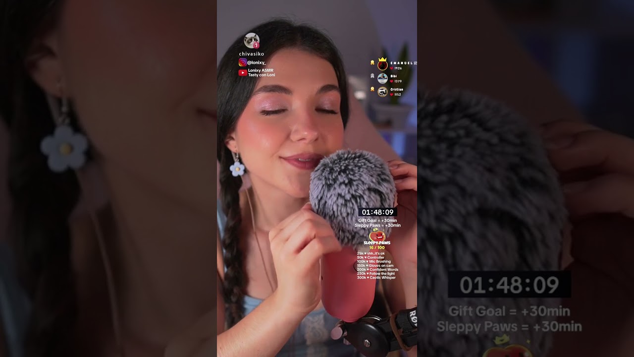 3h ASMR Te muestro triggers nuevos 🧡 - Full TikTok Lives #127 | Lonixy Lives