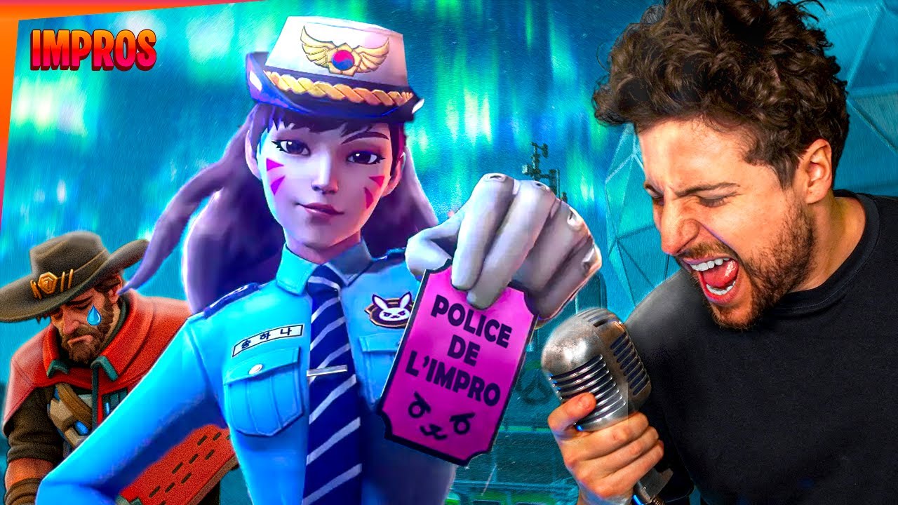 JE LES ARRÊTE EN IMPRO AVEC D.VA