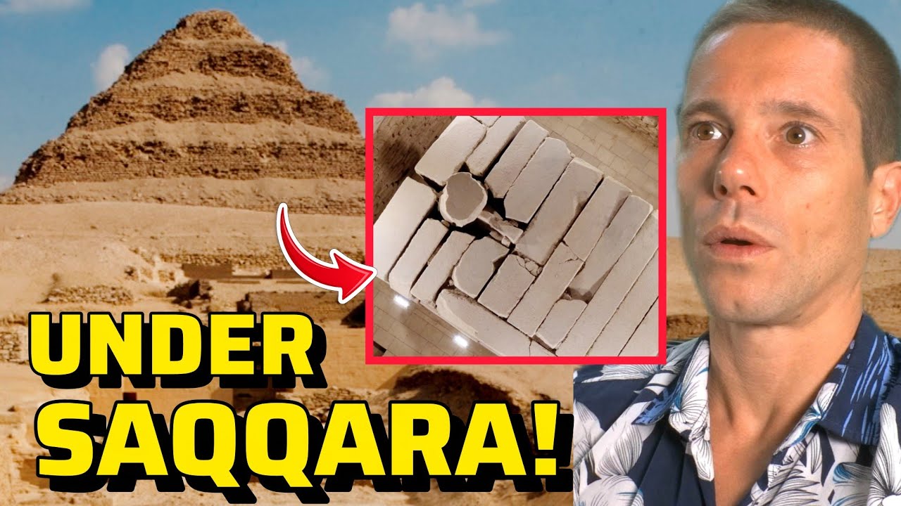 The GRANITE CUBES Beneath Saqqara: Ancient HIGH TECH?