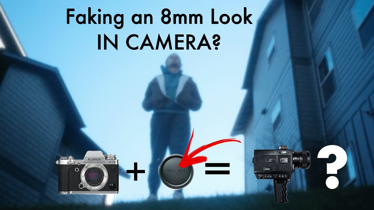 Fake the Super 8mm Film Look IN CAMERA (Pinhole Lens)