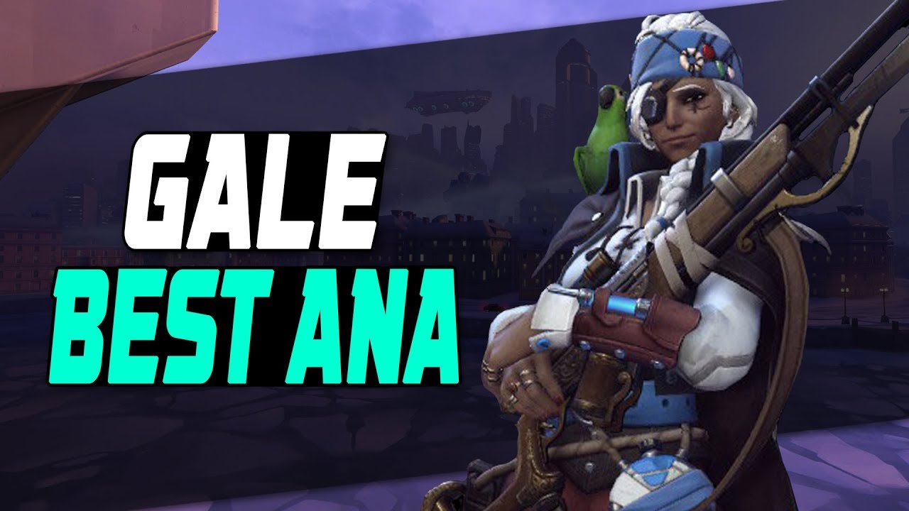GALE BEST ANA! RANK #1 ANA [ OVERWATCH SEASON 6 TOP 500 ]