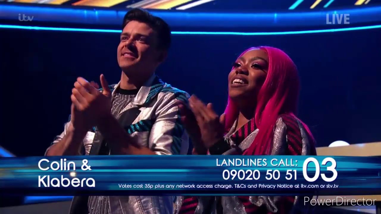 Colin Jackson and Klabera Komini skating in Dancing on Ice (Final) (Second Skate) (14/3/21)
