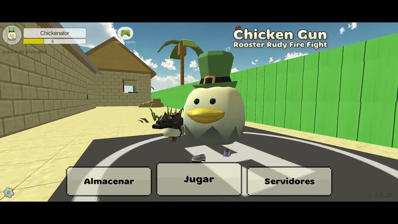 Volando en un inodoro en (chicken gun 🪽)