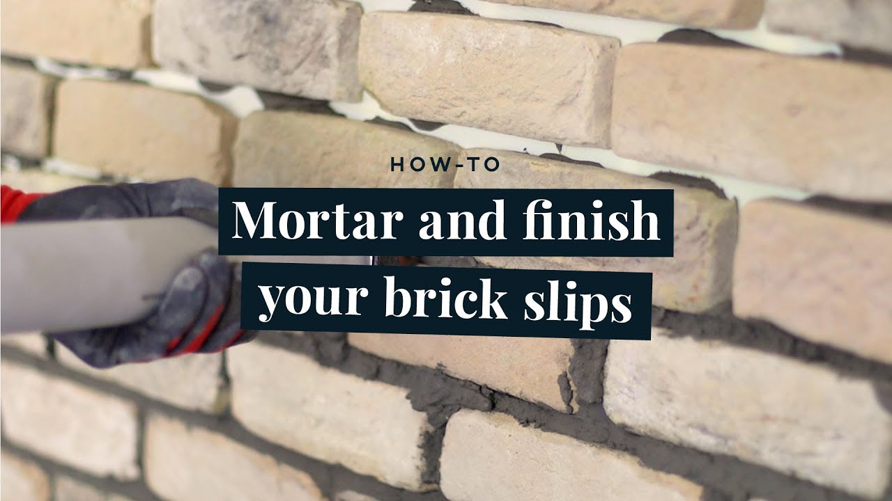 How To Point Brick Slips
