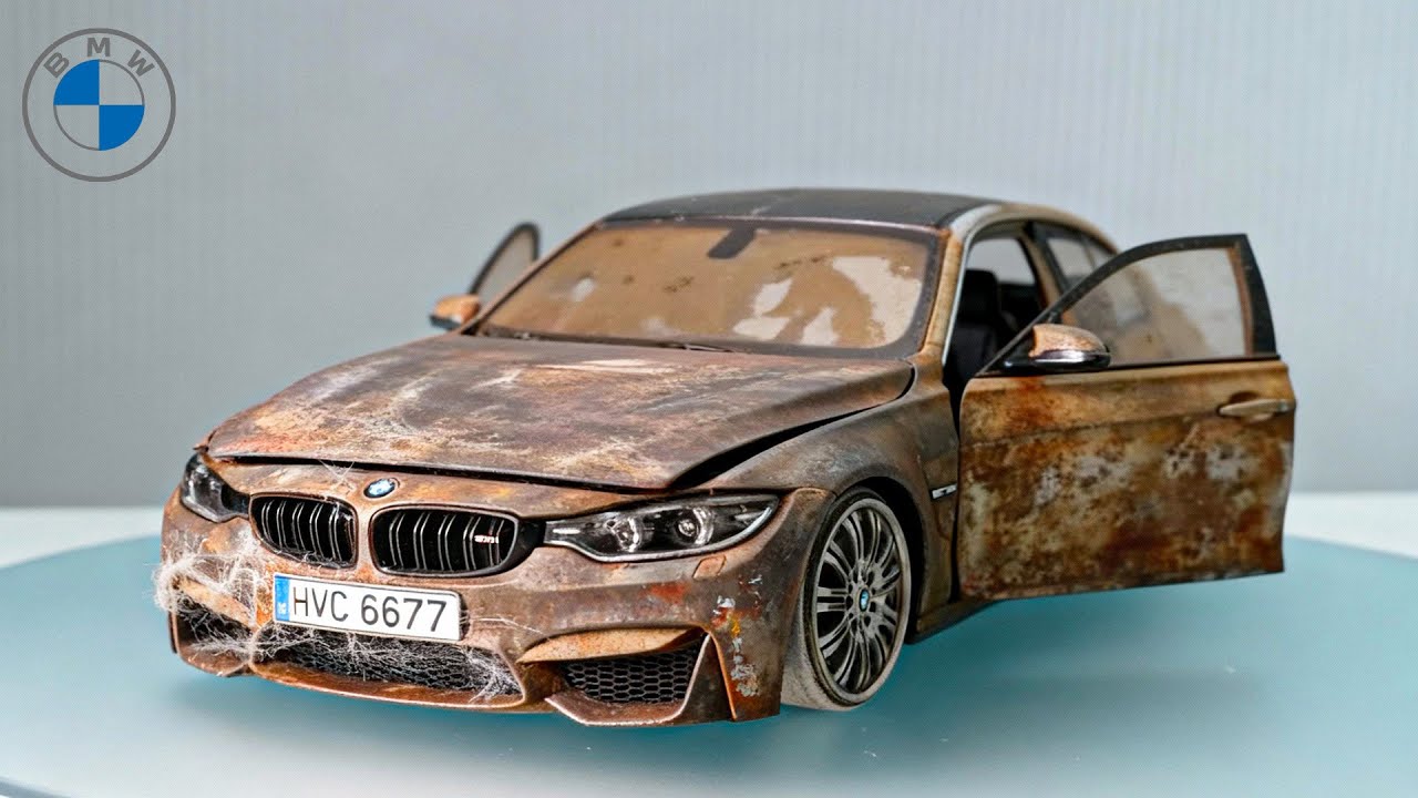 Restoration Abandoned BMW M3 | Car Repair and Rebuild BMW M3 Competition ASMR