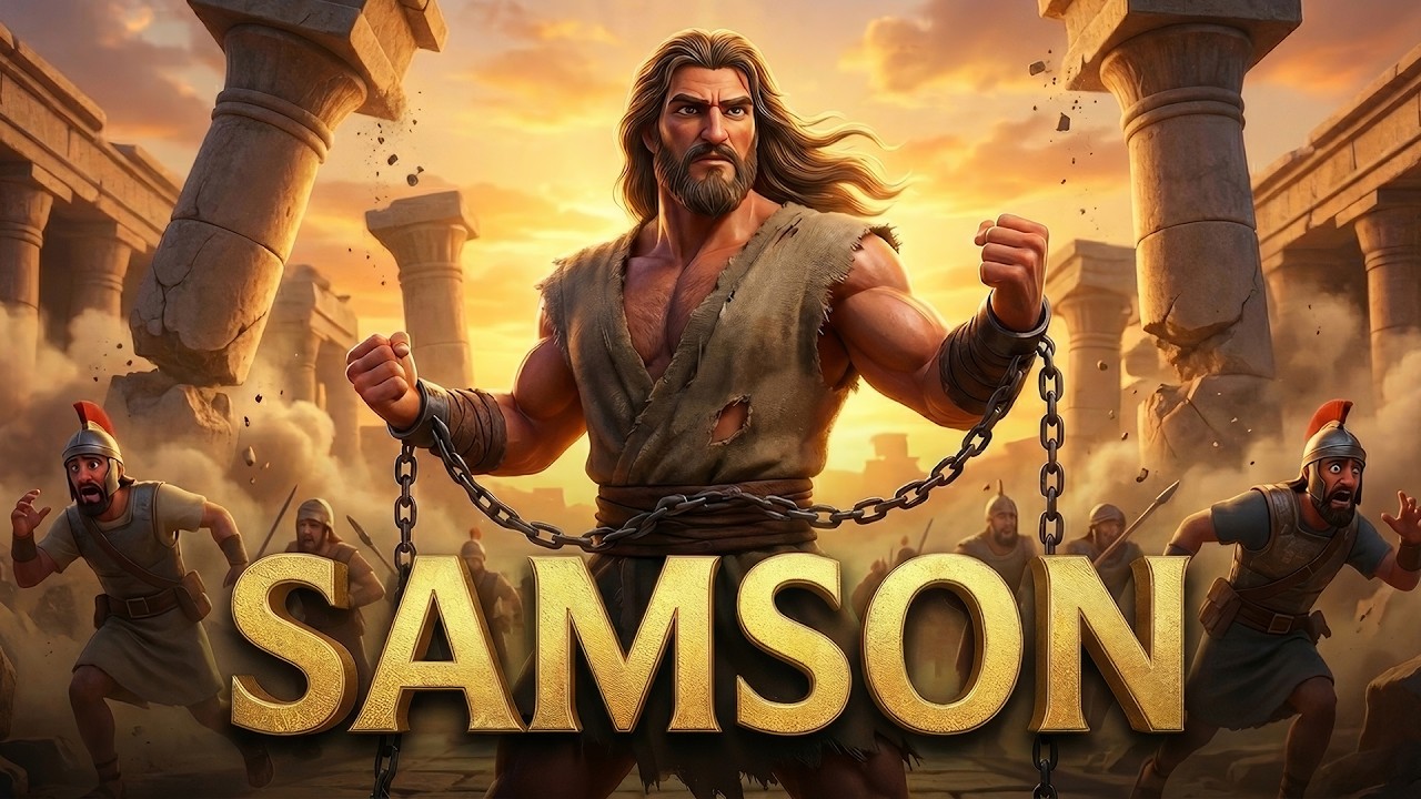 The Story of Samson | The Strongest Man Who Ever Lived | Stunning Animated Bible Movie
