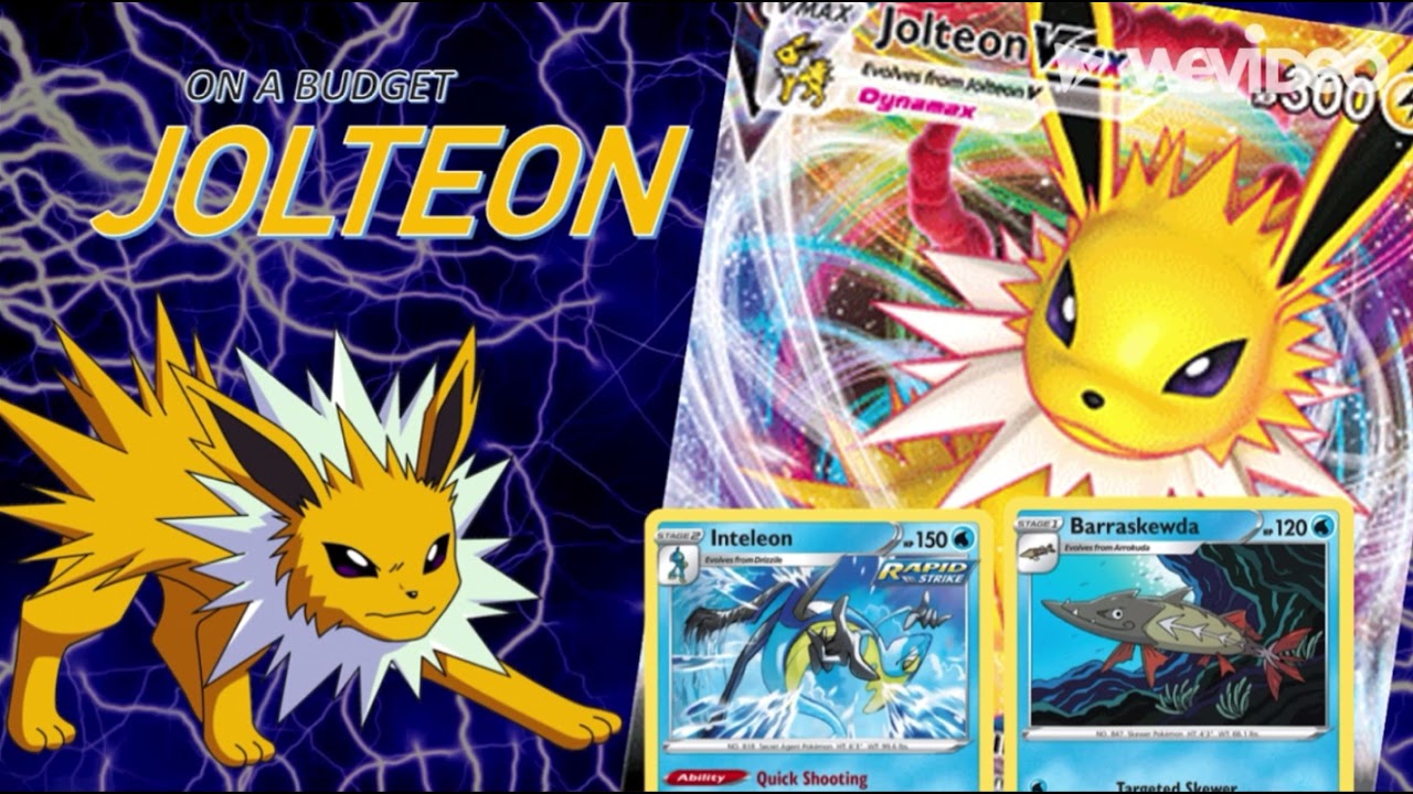 A *NEW* WAY TO PLAY JOLTEON VMAX! Voiceover Included! | On A Budget Series #1 | PTCG Deck Profile