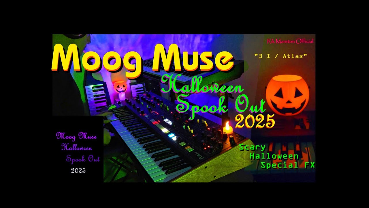 Moog Muse Halloween Spook Out 2025 Analog Synthesizer Scary FX Music Rik Marston