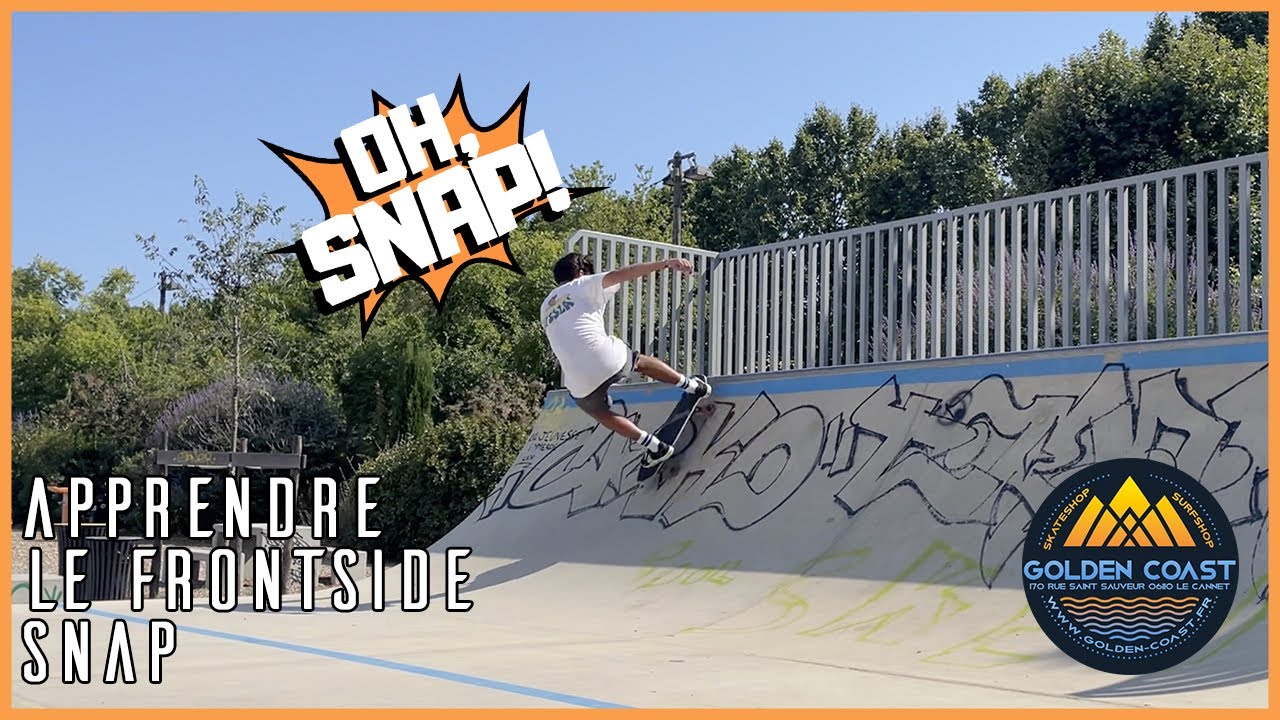 Tuto surfskate - apprendre snap frontside 🏄‍♂️