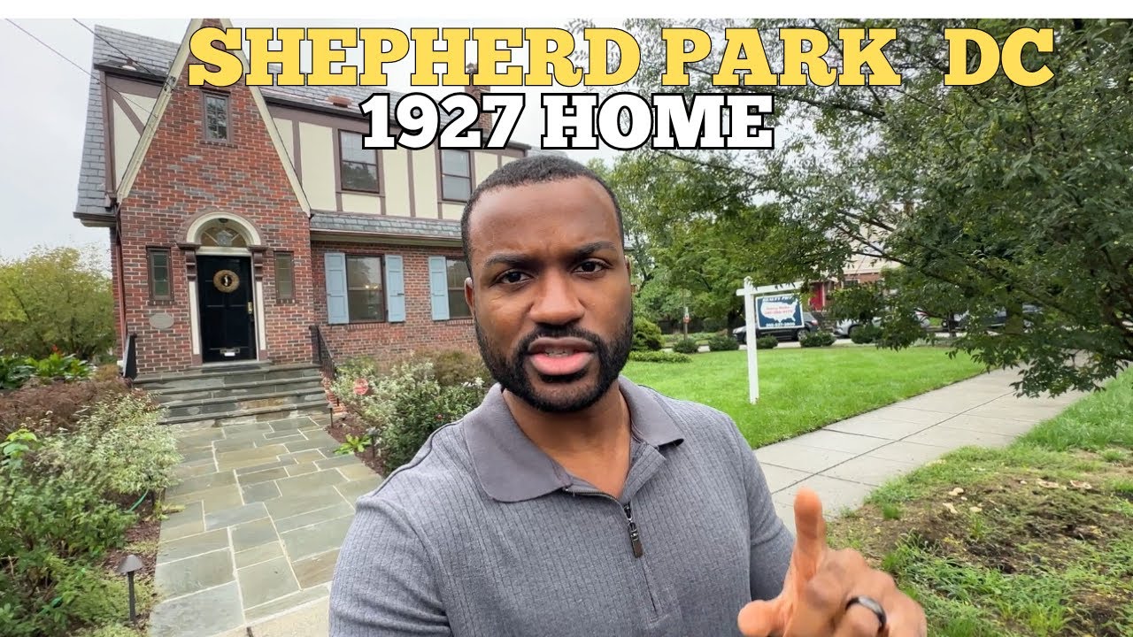 Washington DC Real Estate | Shepherd Park 1927 Home tour