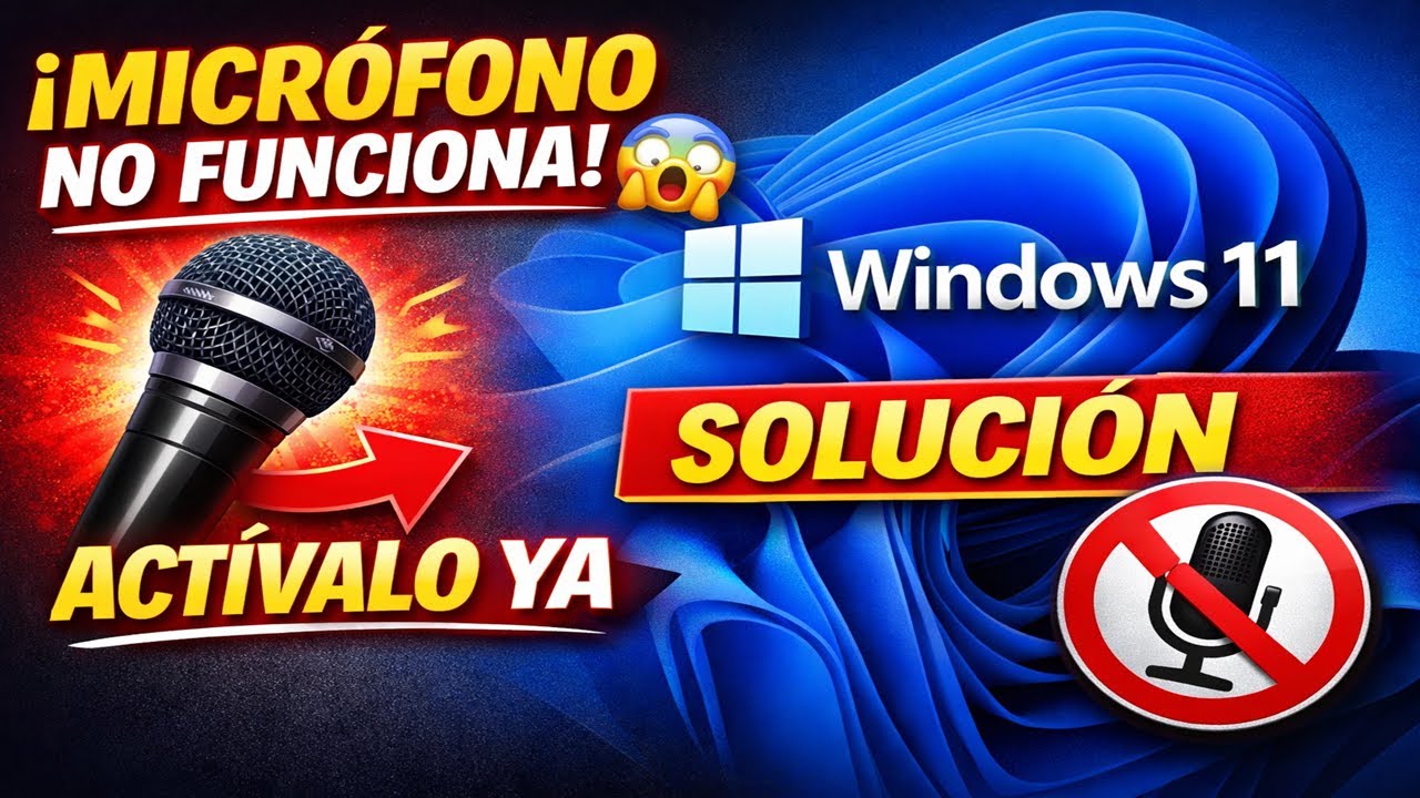 🎤 Cómo ACTIVAR el Micrófono Interno de tu Laptop en Windows 11 | ¡Solución Rápida!