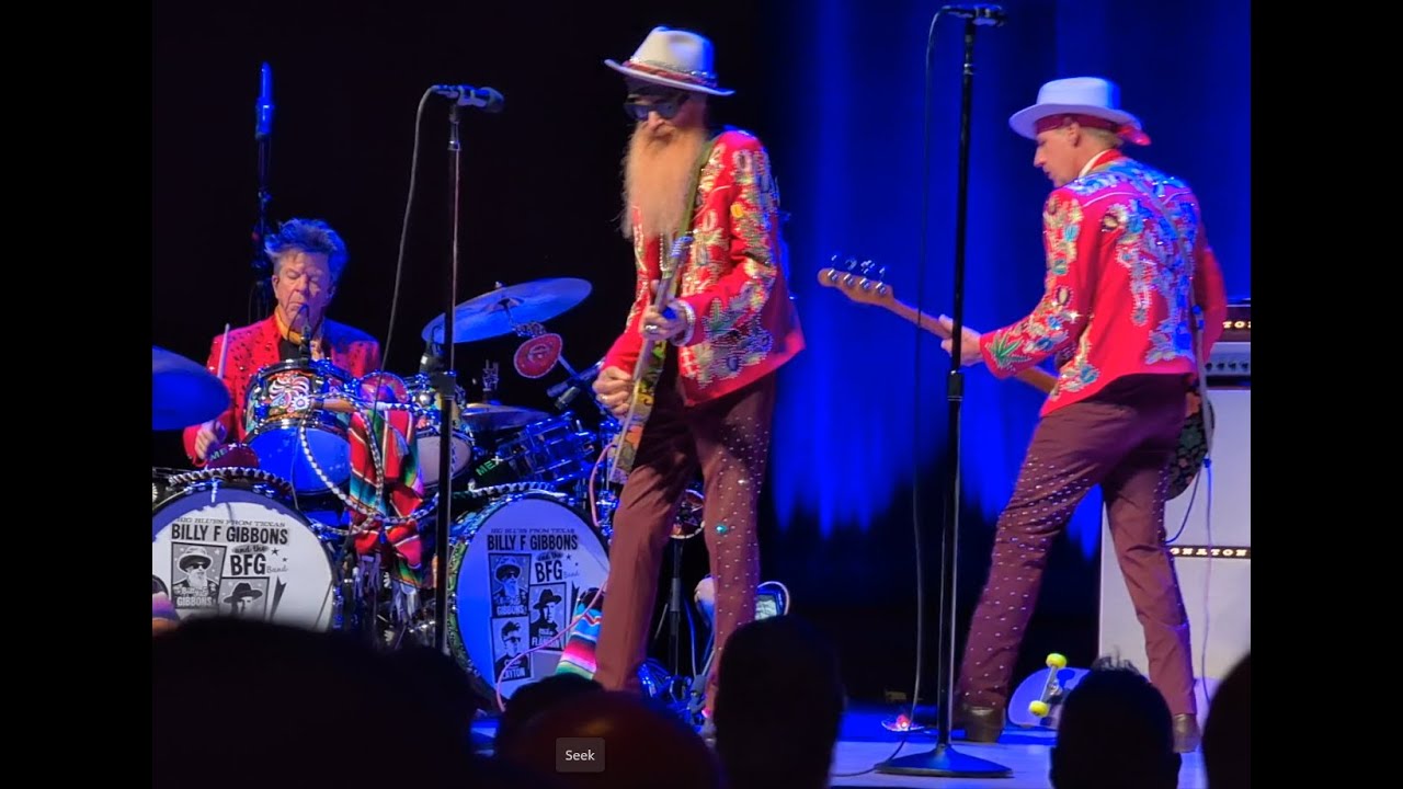 Billy F Gibbons and the BFG Band @ The Lensic, 1/28/26
