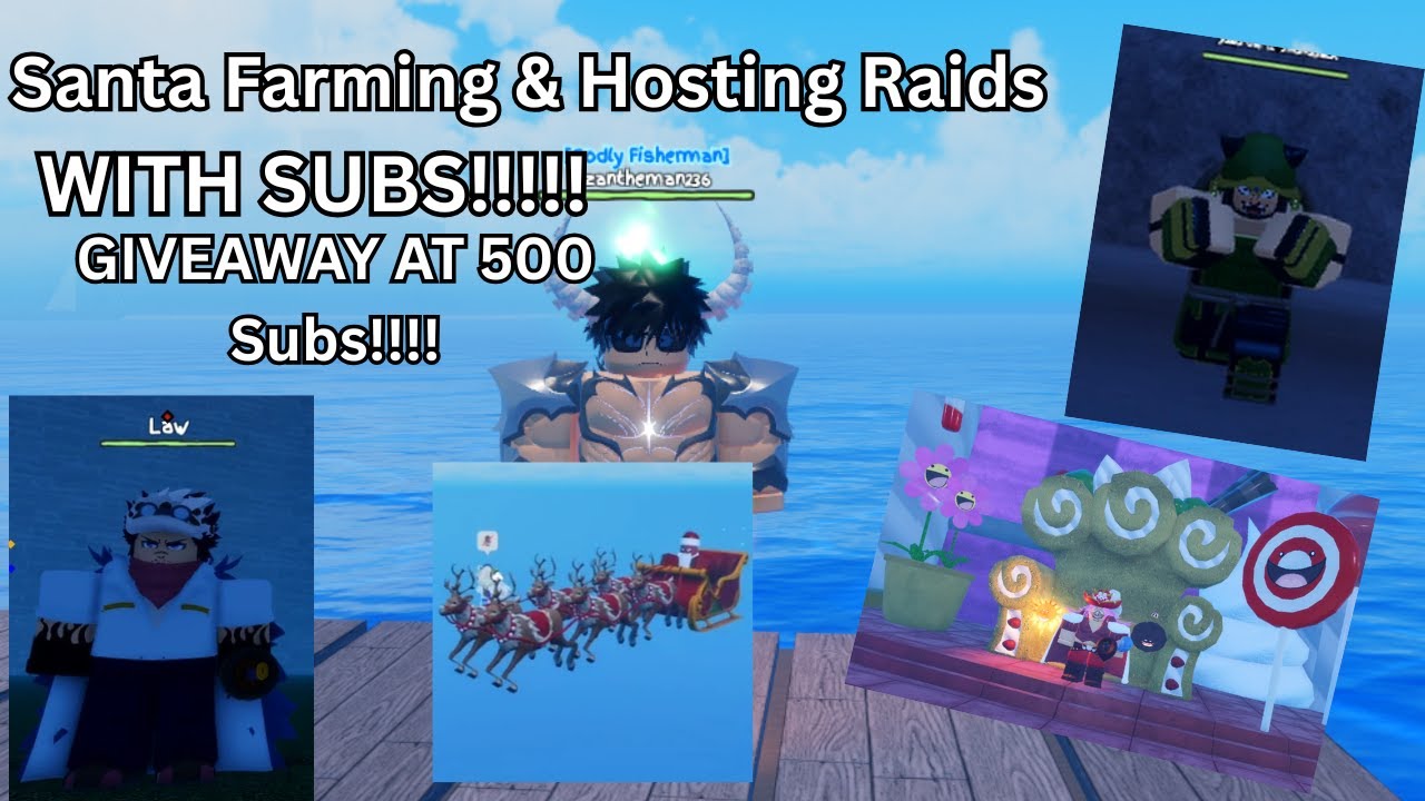 [GPO] Santa Farming & Hosting Raids With Subs!!!! Anyone Can Join!!!! Givaway at 500 Subs!!!