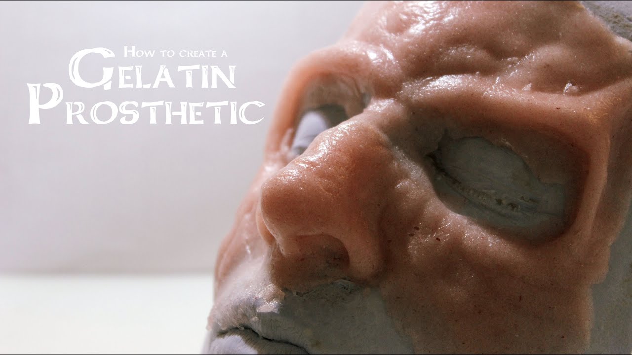 How to create a Gelatin Prosthetic (sculpt, mold, cast)