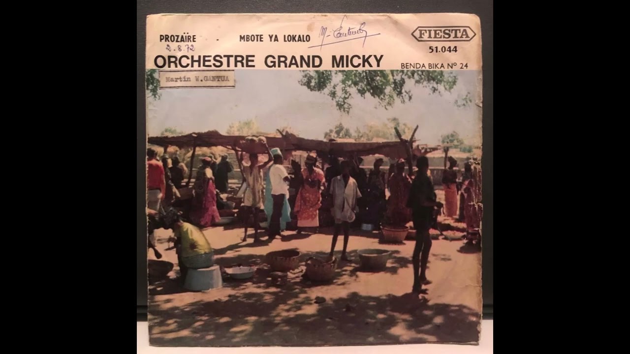 Orchestre Grand Micky – Prozaïre (1970, Fiesta - 51.044)