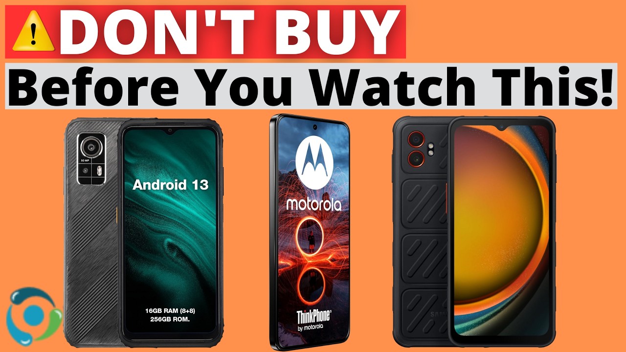 🎖️ Best Thin Rugged Smartphones 2025 ✅ 3 Slim & Durable Picks