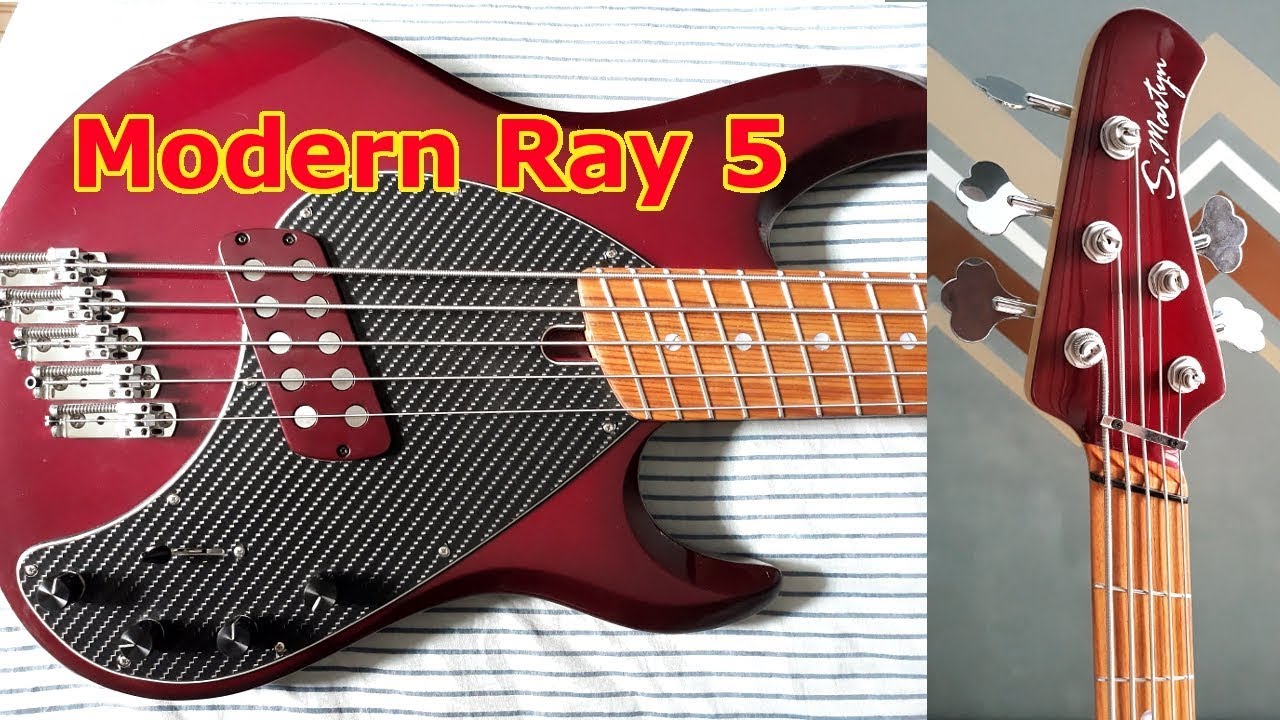 Baixo S.Martyn Modern Ray Fanned Frets