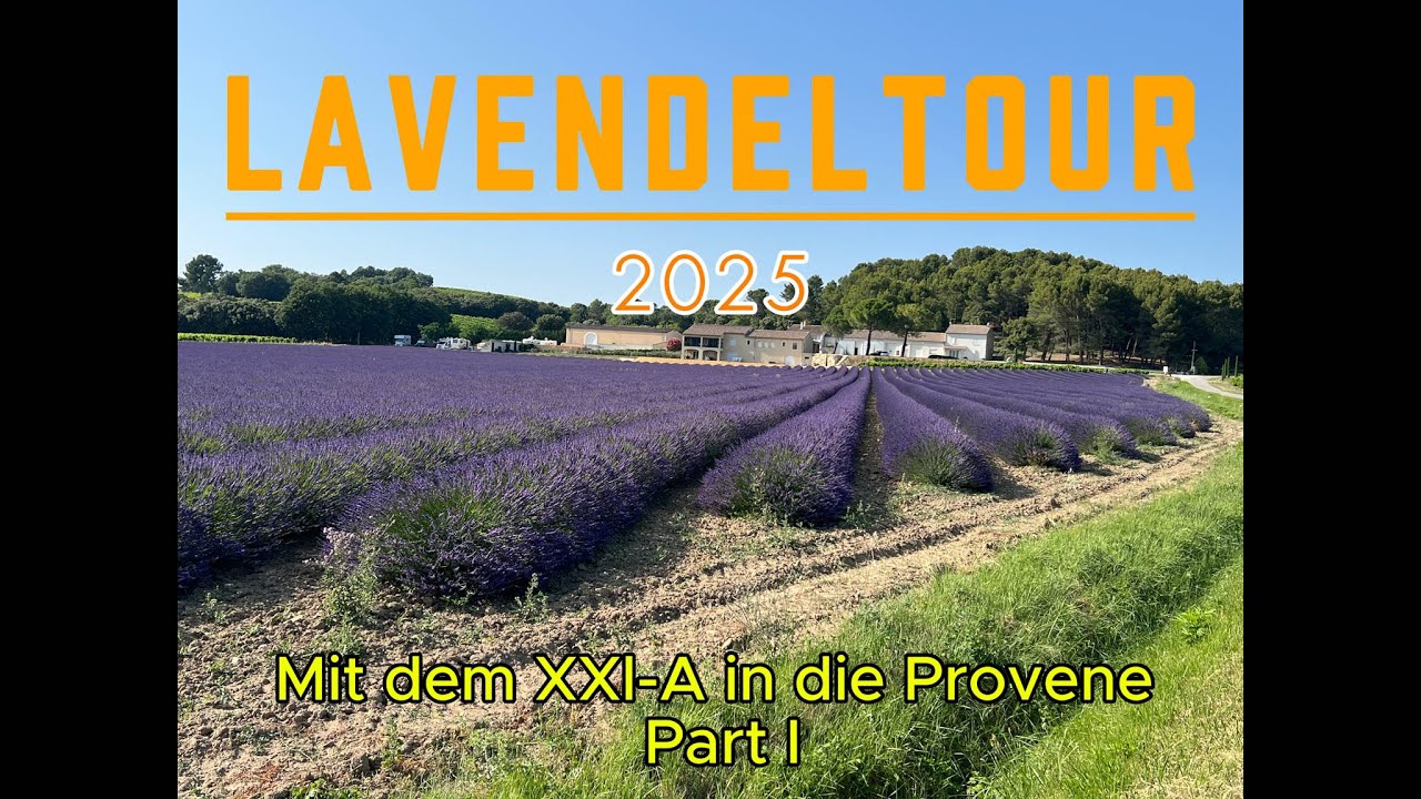 #48 Provence - Lavendel - Visan - Valensole - Puismoisson, vor dem Ansturm zur Lavendelblüte