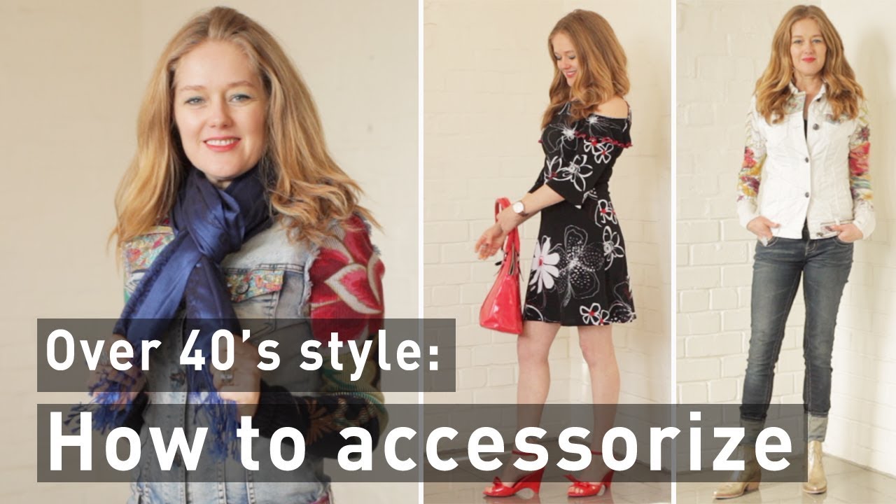 How to accessorize - How to accessorize an outfit - fashion for women over 40