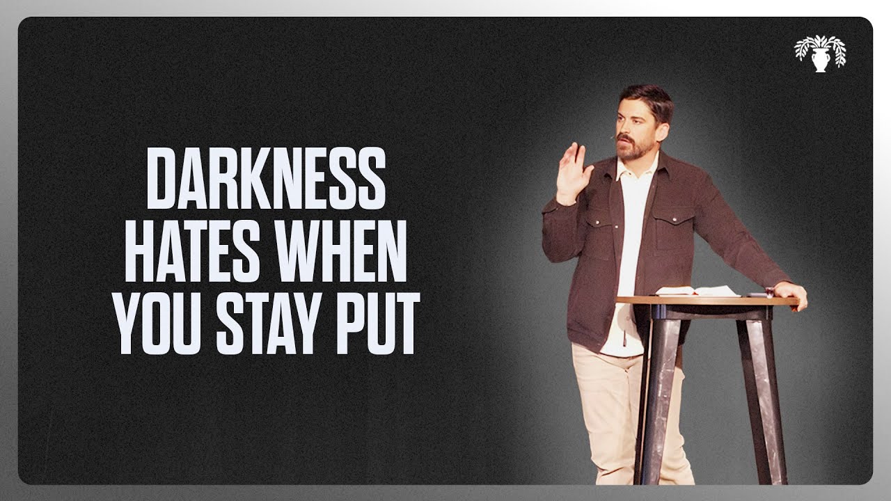 Darkness Hates When You Stay Put