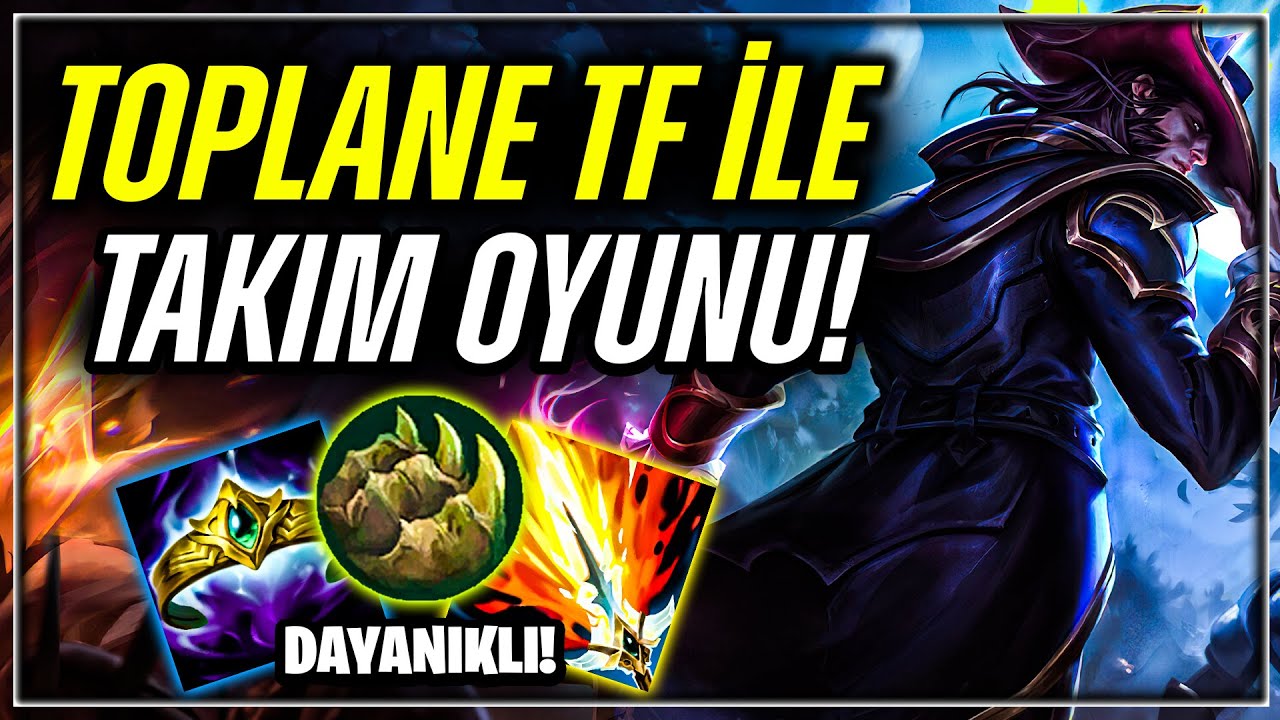 TOPLANE TWİSTED FATE VOL2! | İtem + Rün Dayanıklılığı!  | Twisted Fate vs Camille S12 LoL