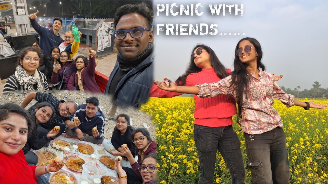 Friends Picnic Vlog 🧺 | Food, Fun & Crazy Moments 😂 | Moumita Das 