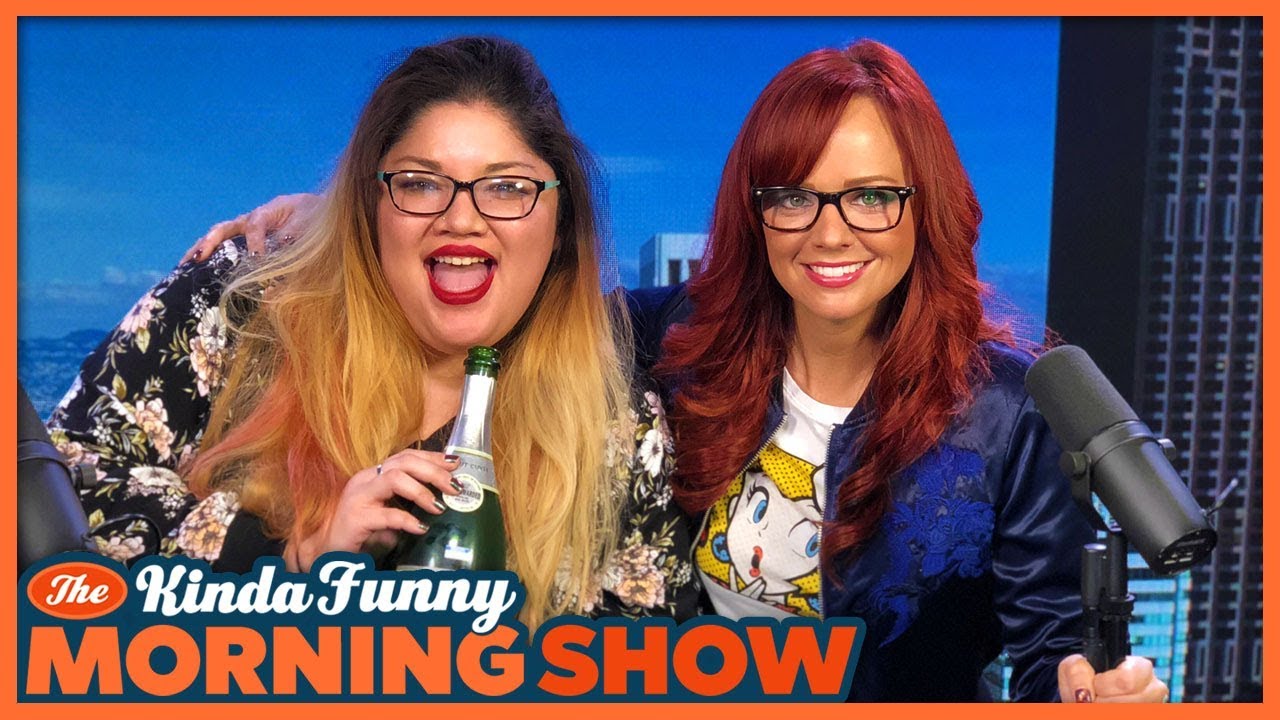 Mimosa Friday with Joey and Andrea -  The Kinda Funny Morning Show 01.19.18