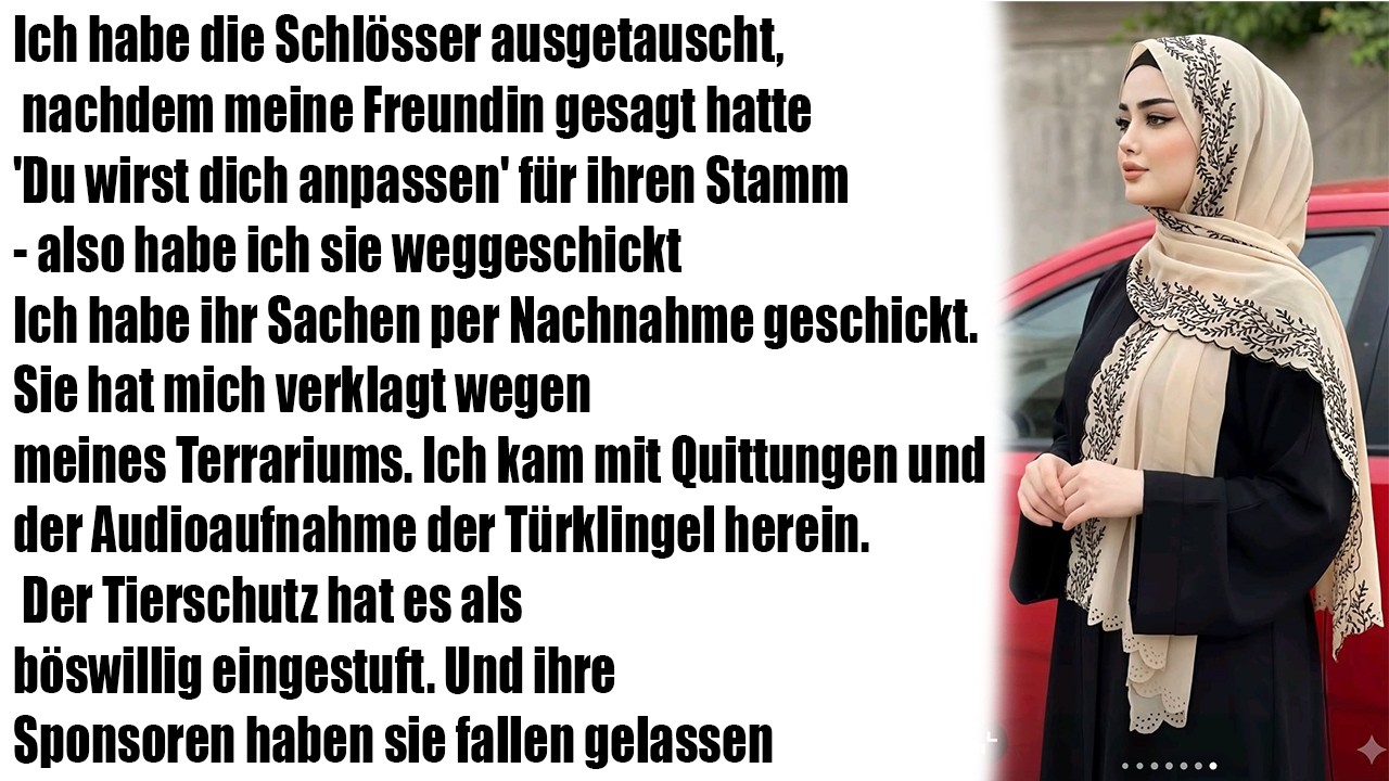 Sie sagte: „Du wirst dich meinem Stamm anpassen“ – Also tauschte ich die Schlösser