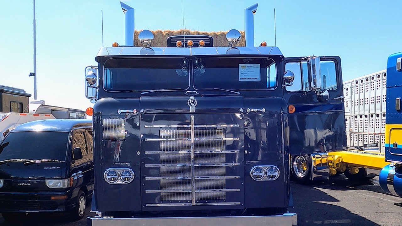 D. Viss Cattle's Freshly Redone 1953 Bullnose Kenworth -- Desert Diesel Nationals -- March 8th, 2025