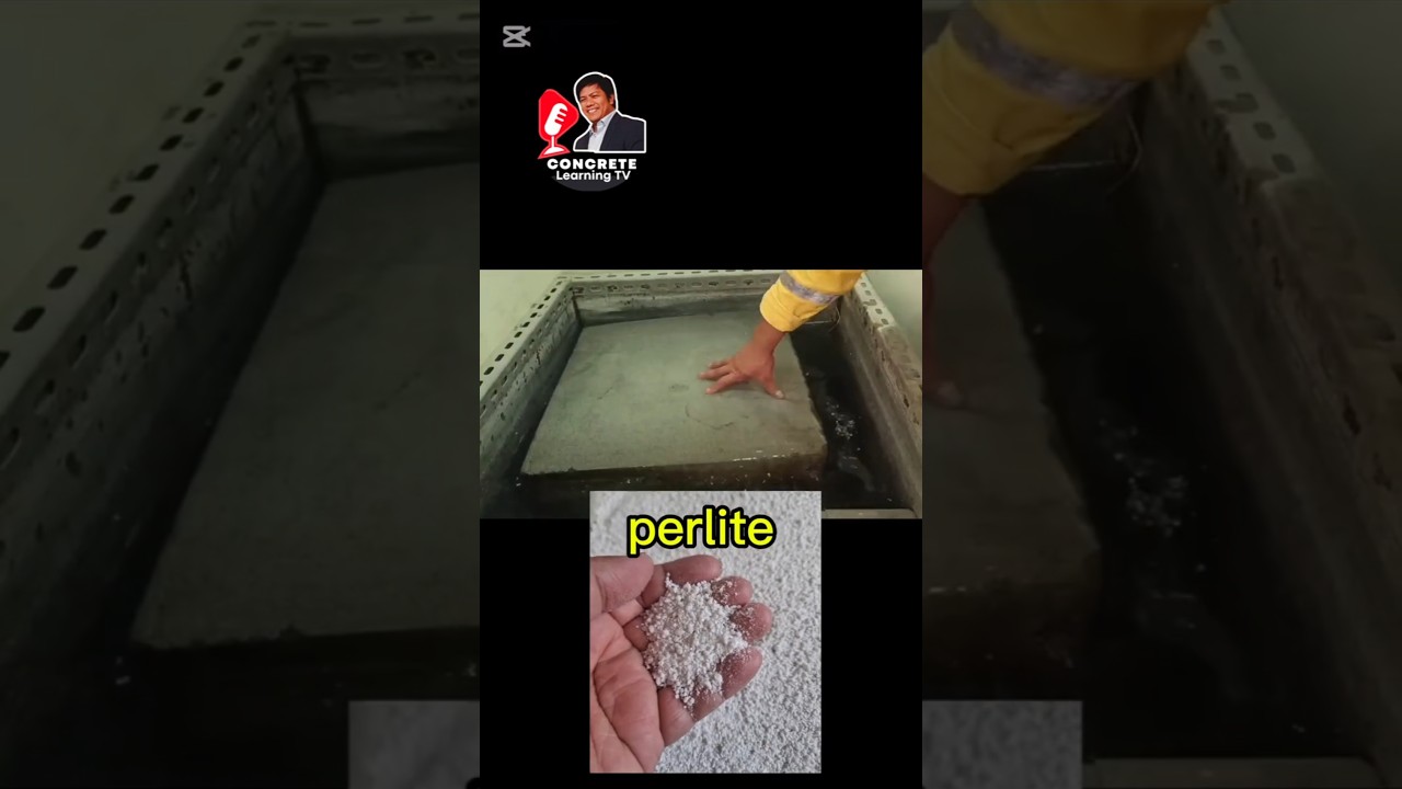 Beton perlitowy #betonlekki #betonjakościowy #beton #technologiabetonowa #budownictwo