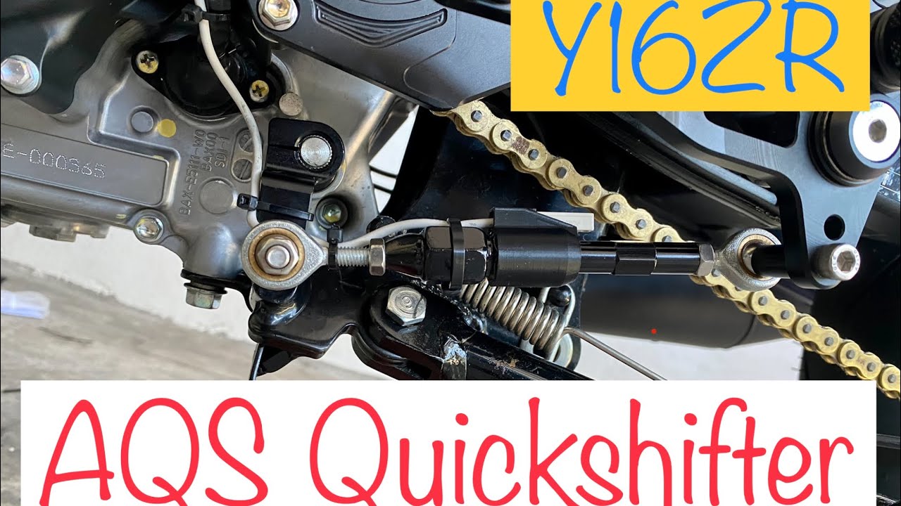 Y16ZR - Install AQS Quickshifter - Tukar gear tanpa clutch