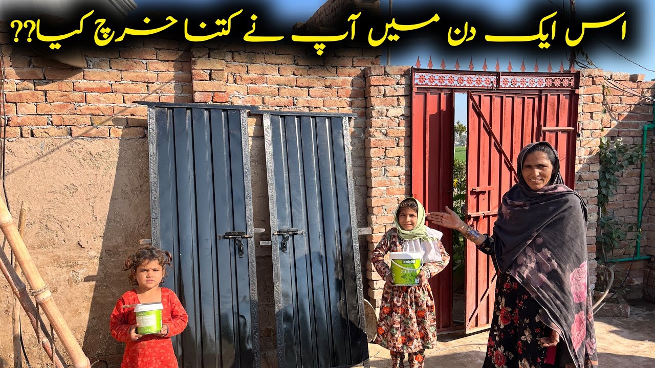 Is 1 din mein Kitna kuchh kharch ho Gaya village family routine