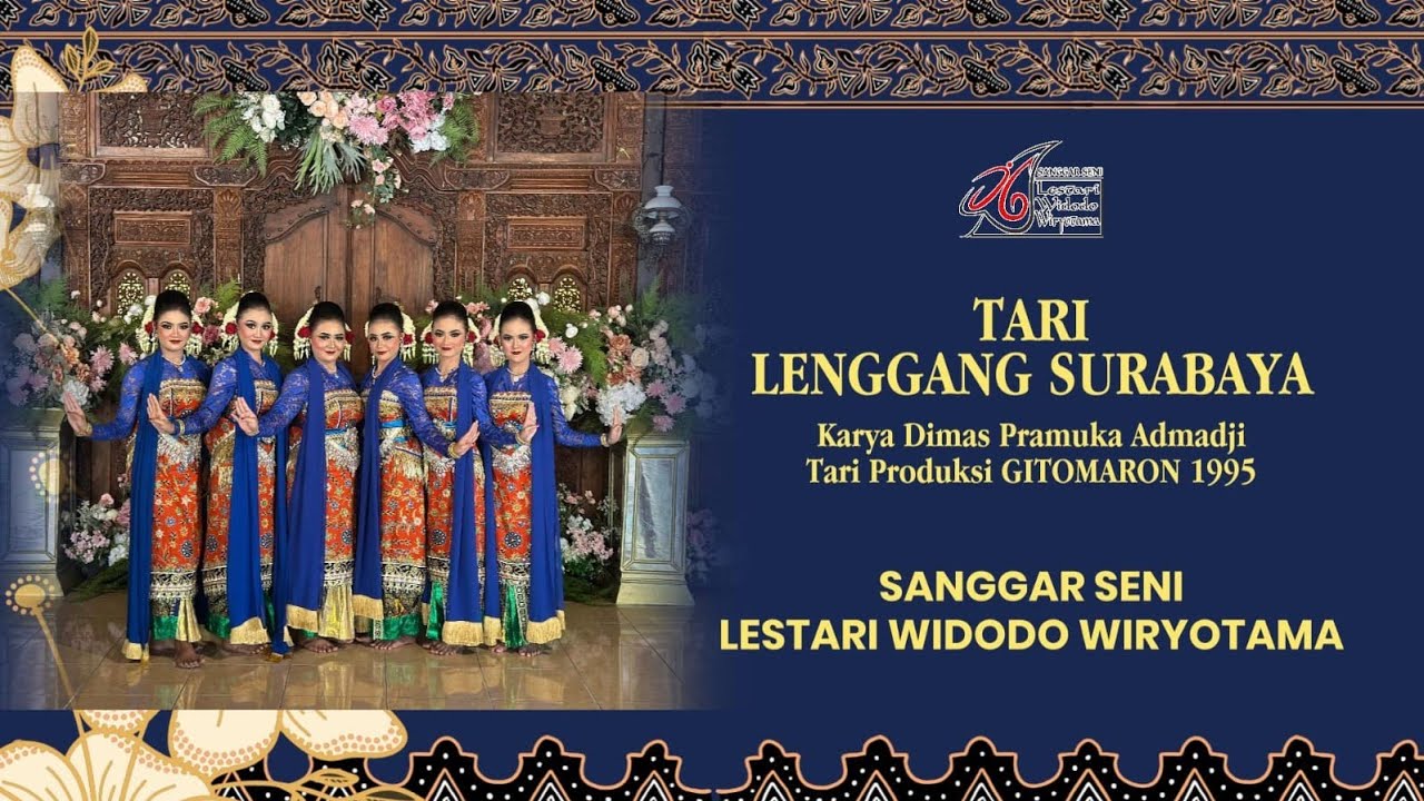 Tari Lenggang Surabaya -Lestari Widodo Wiryotomo @gitomaron kompetisi  Panggung Ekspresi Anak Ind'25