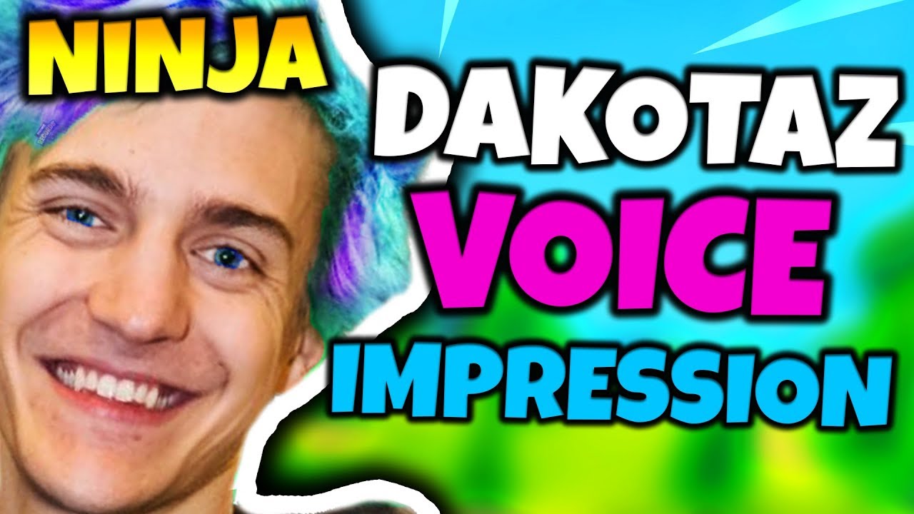 NINJA DOES DAKOTAZ VOICE IMPRESSION | Fortnite Daily Funny Moments Ep.42