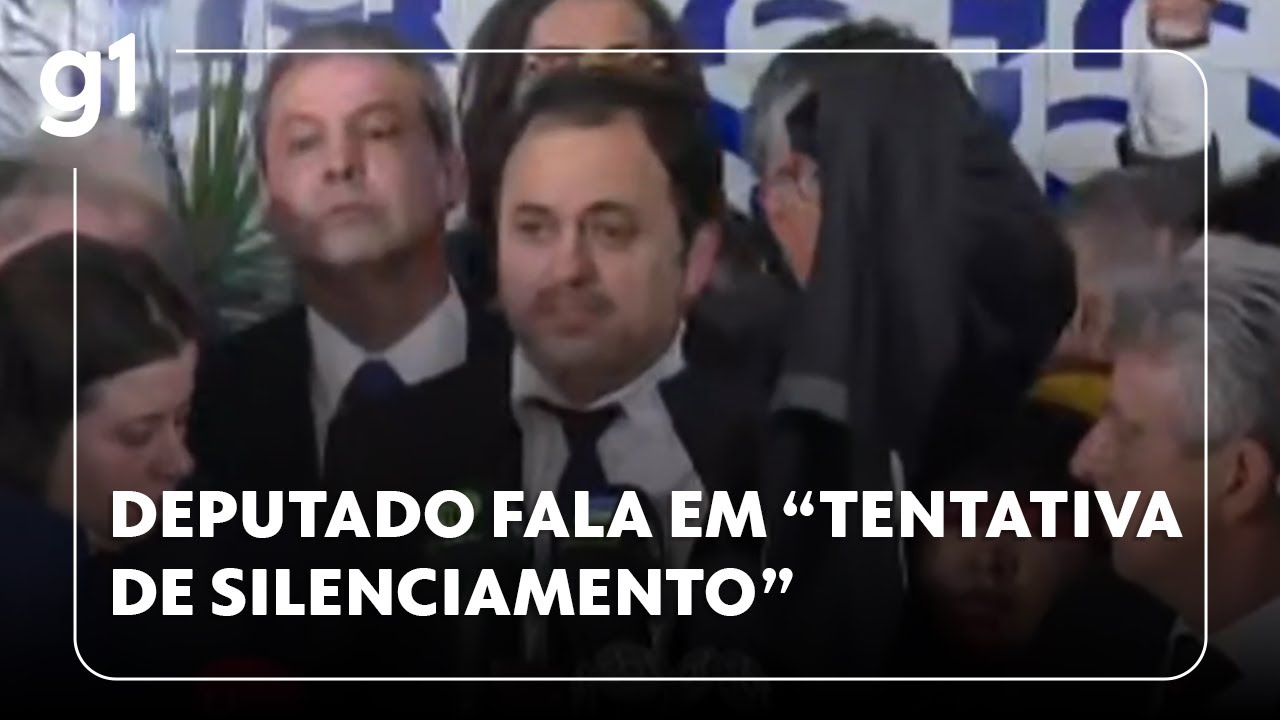 Deputado Glauber Braga fala sobre sua retirada da cadeira da presid&ecirc;ncia da C&acirc;mara