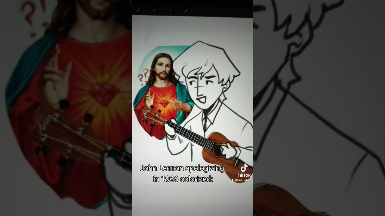 John Lennon says sorry and d/es