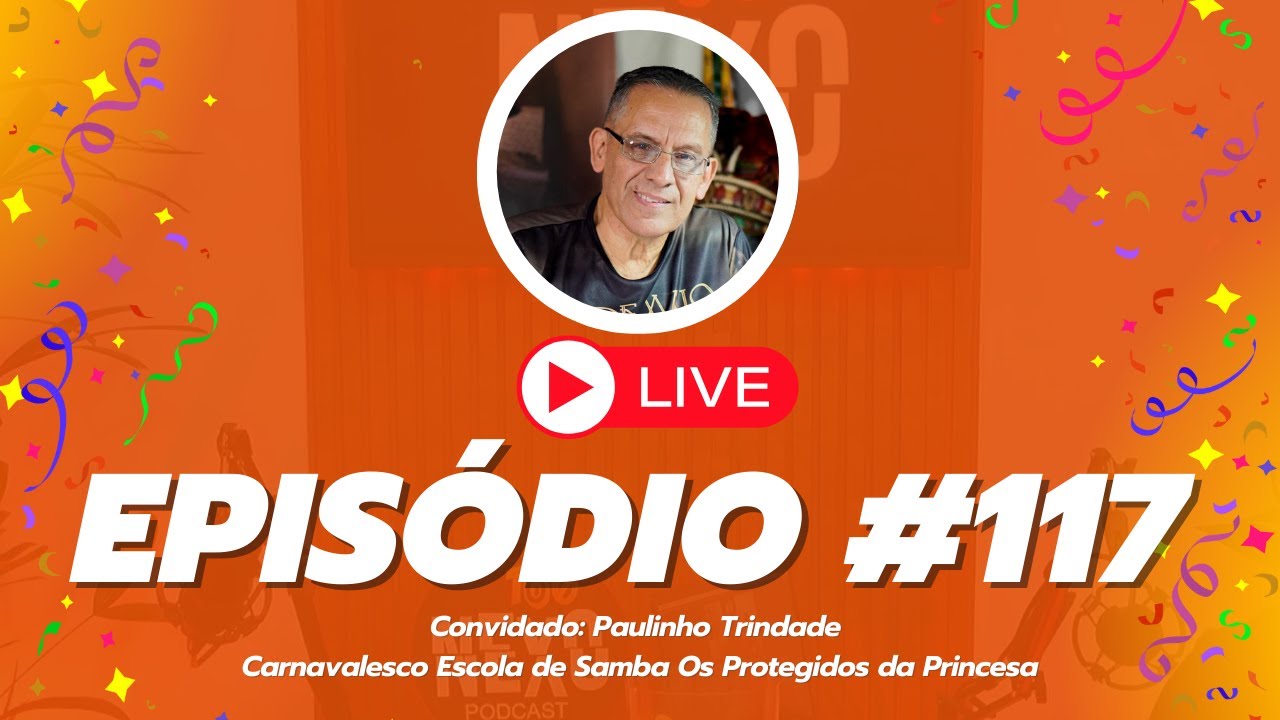 🔴Live com a Escola de Samba Os Protegidos da Princesa | Carnavalesco Paulinho Trindade