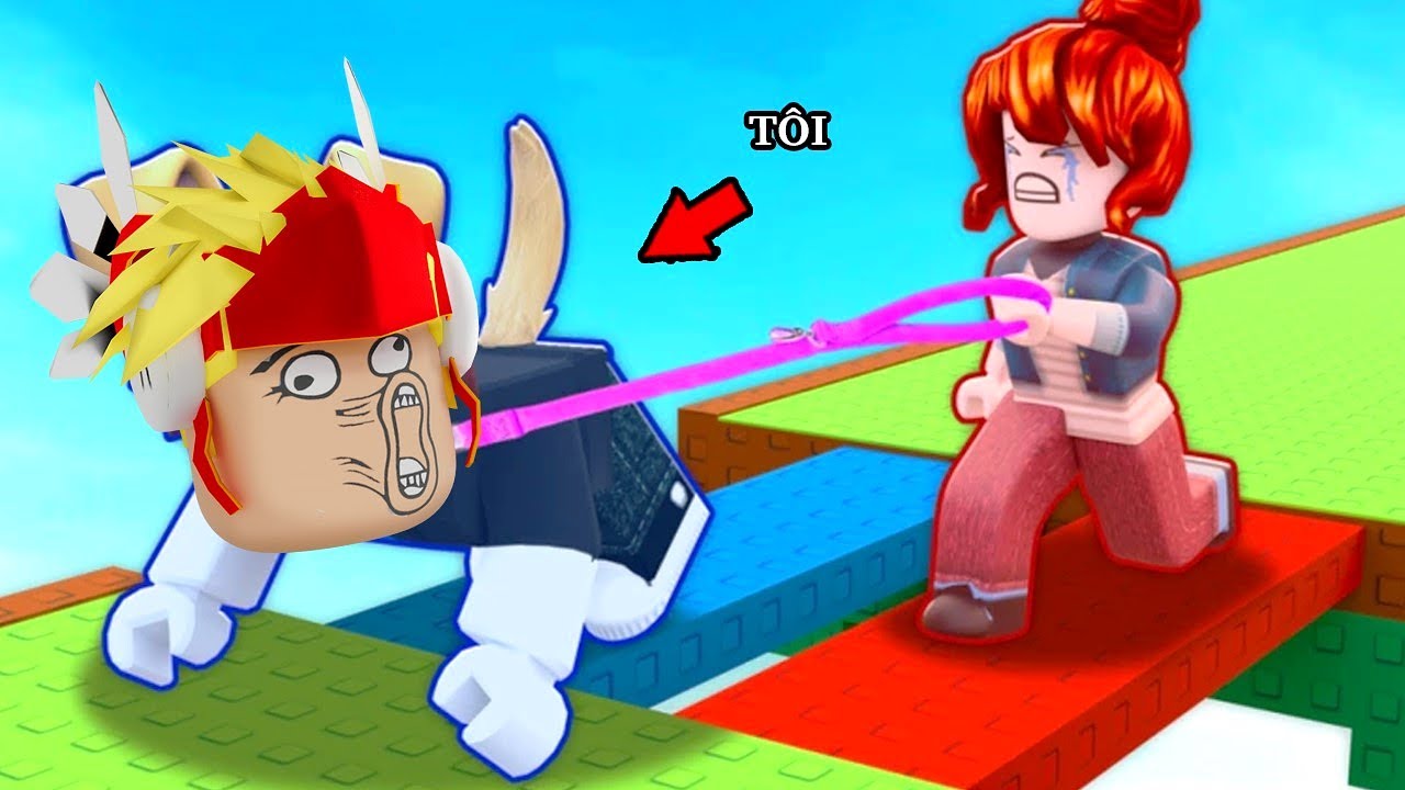 DẮT CHÓ VƯỢT 1000 THỬ THÁCH Trong ROBLOX ??